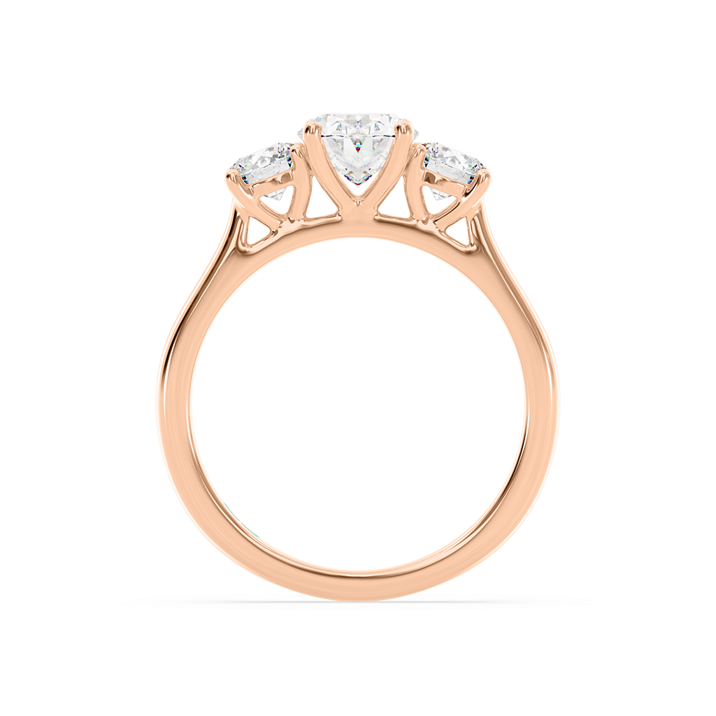 Oval Diamond Trilogy Engagement Ring - EverettBrookes Jewellers